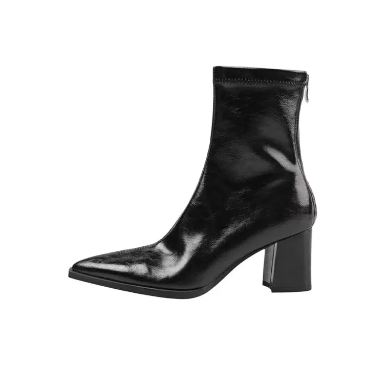 Puppytown Женские ботильоны с грубым каблуком