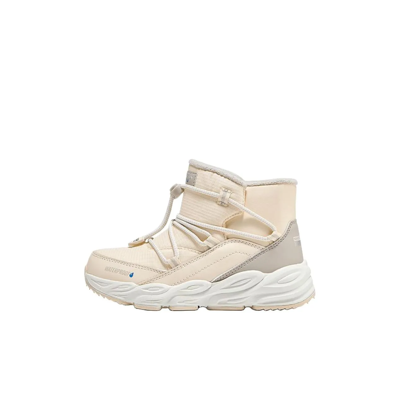 Skechers Kids Снежные ботинки Ecru Детские