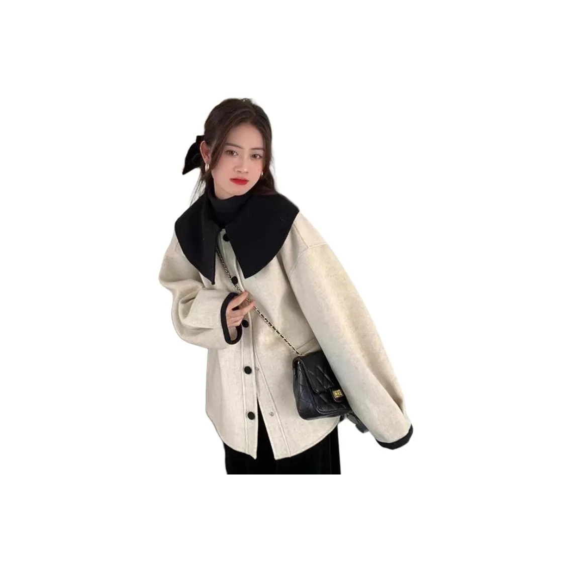 Gentle Welcome Овсяное Женское Пальто