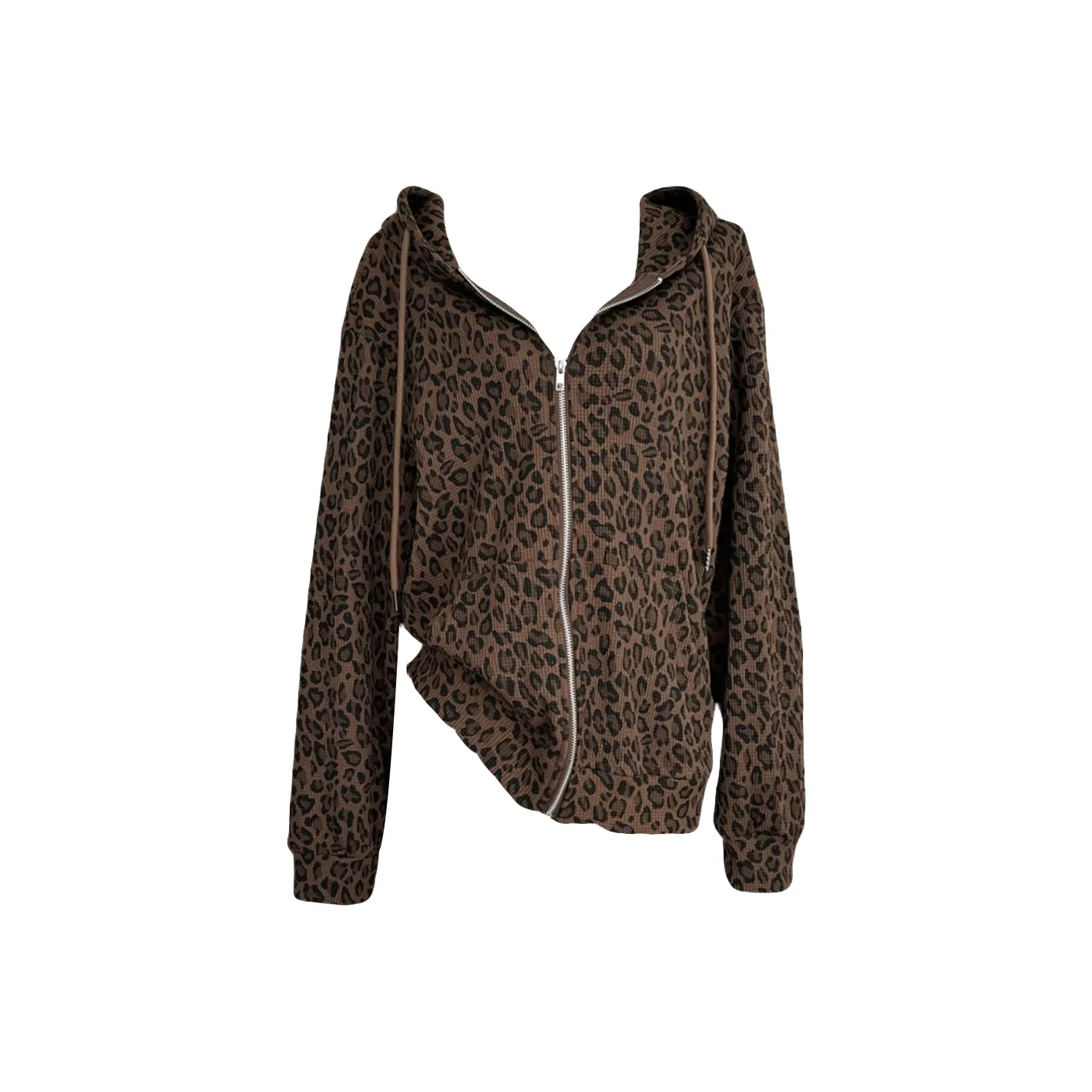 Udon House Леопардовый принт Женские Свитшоты