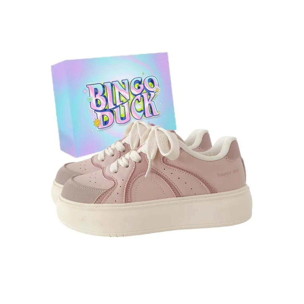 BINGO DUCK Кроссовки для скейтбординга в стиле преппи женские