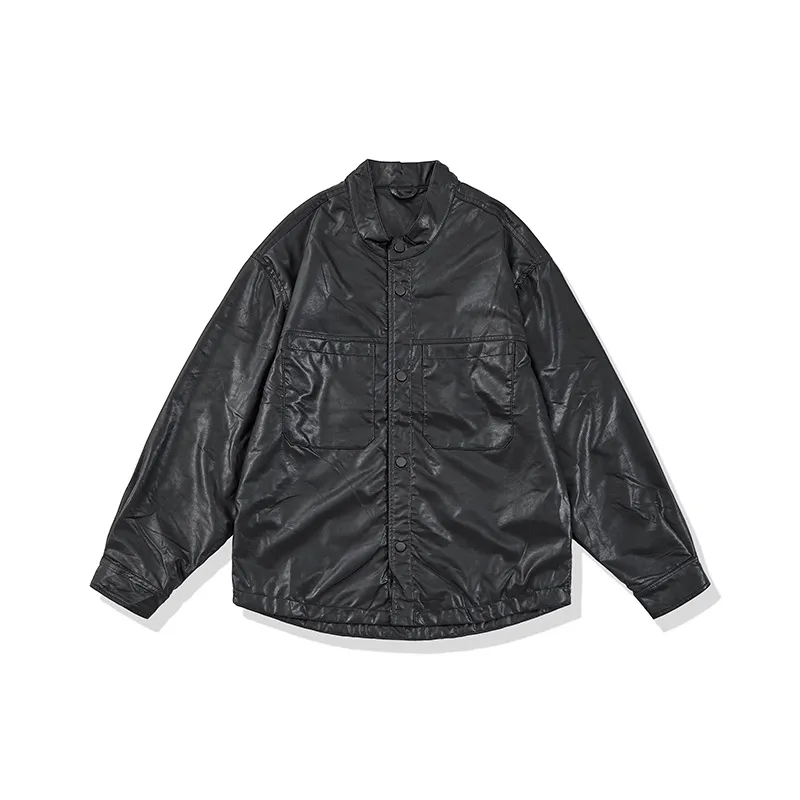 AGBG Черный Унисекс Кожаные куртки