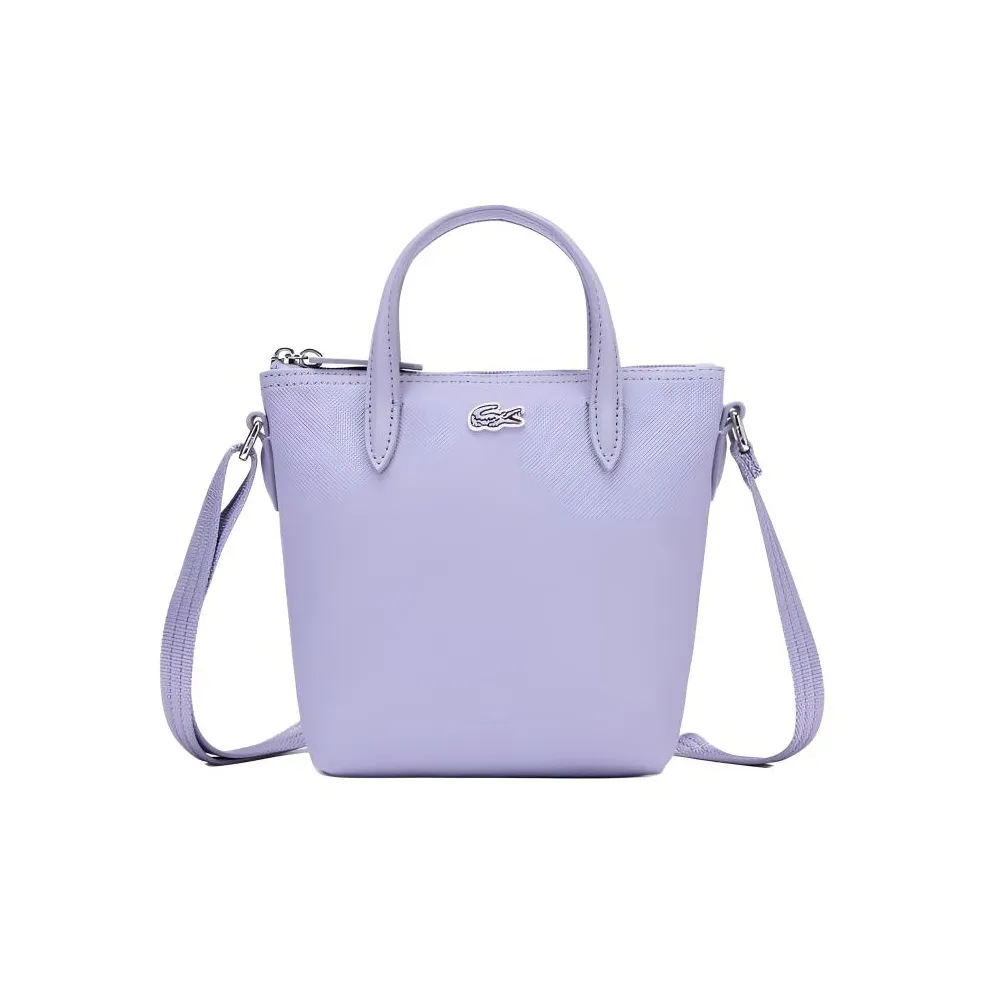 Сумка LACOSTE Collaboration Крокодил Tote Сумка для покупок Сумка через плечо Сумка мини Женская Фиолетовая