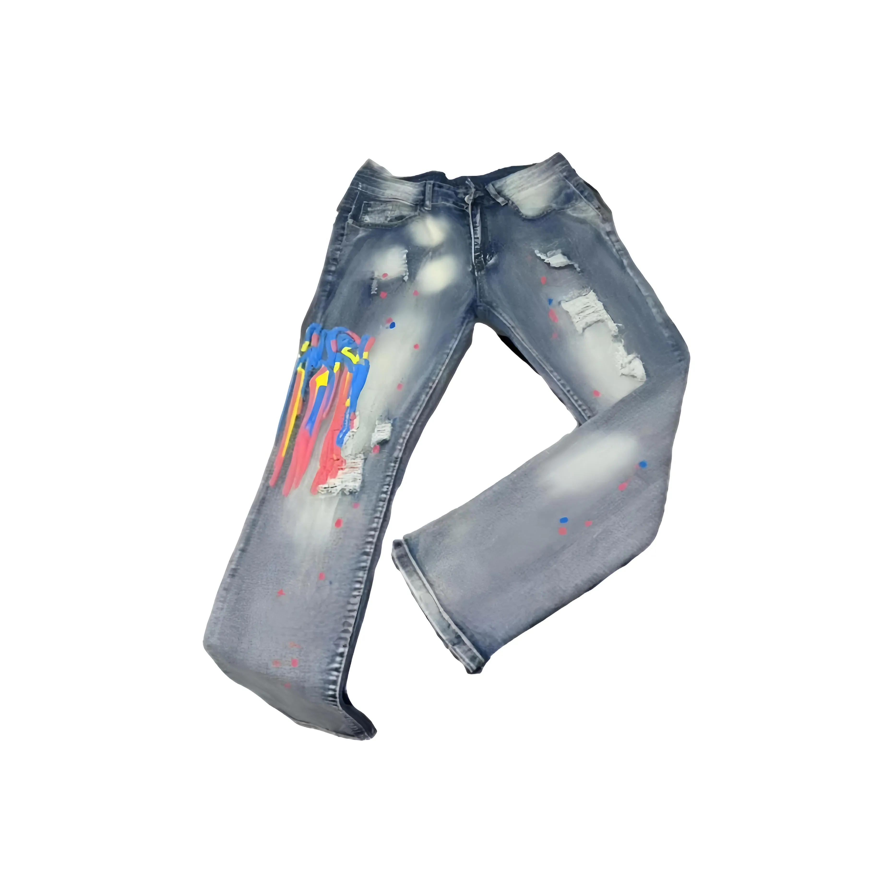 Chisportate Светло-Синие Унисекс Джинсы