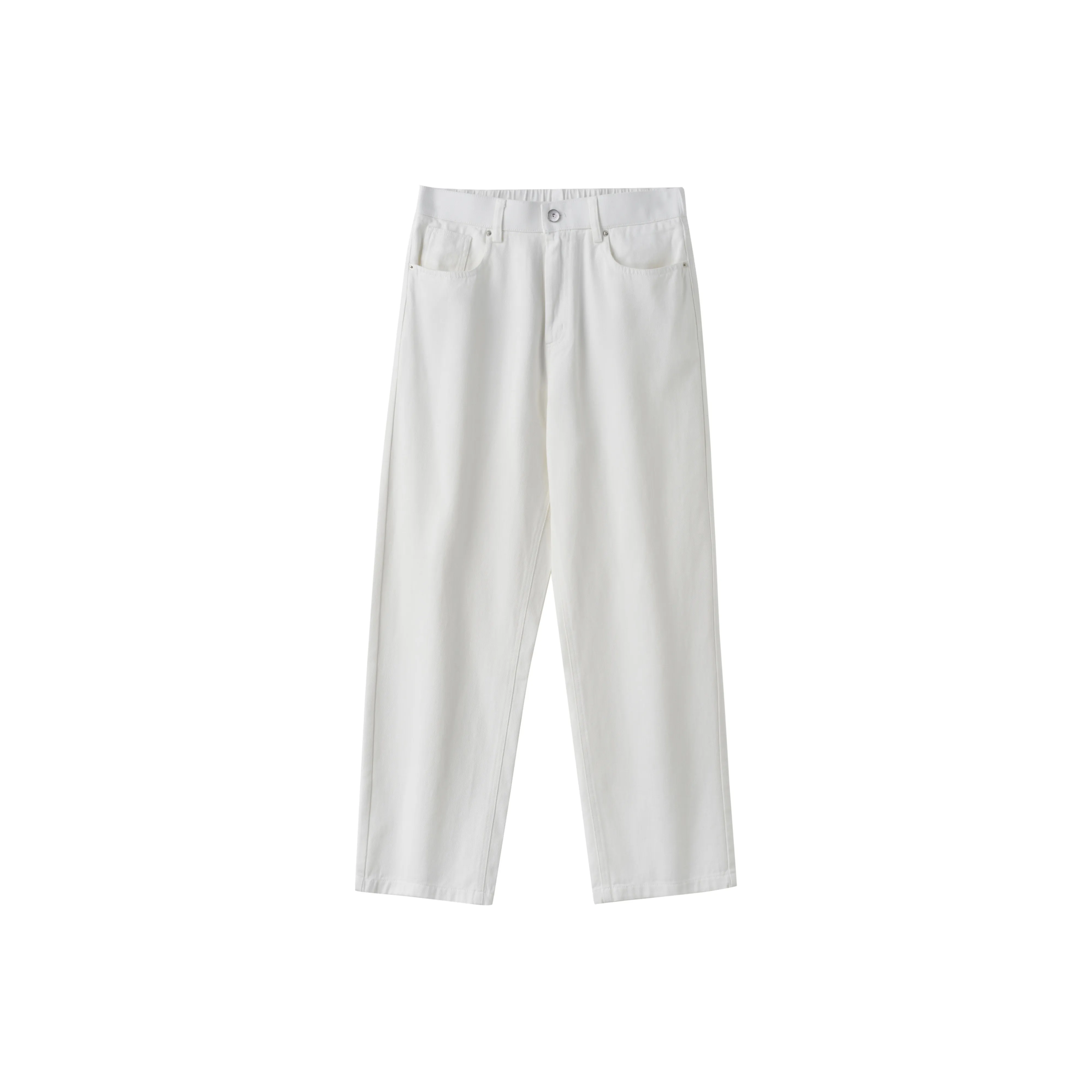 IMHM Белый Унисекс Джинсы