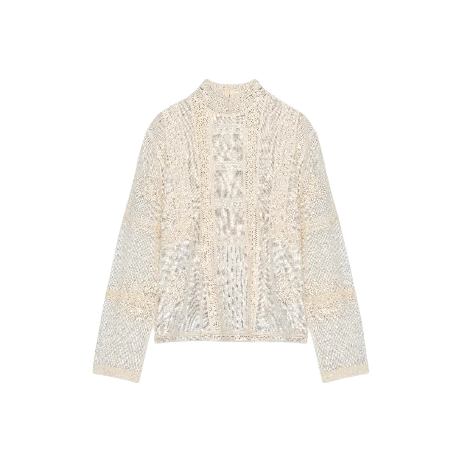 ZARA ZW Series Натуральная Белая Женская Рубашка