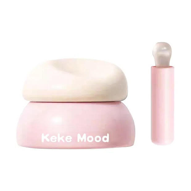 KEKE MOOD Crystal Clear Желе Росный Увлажняющий крем для губ Руж Легкий к Смесь Глянцевый