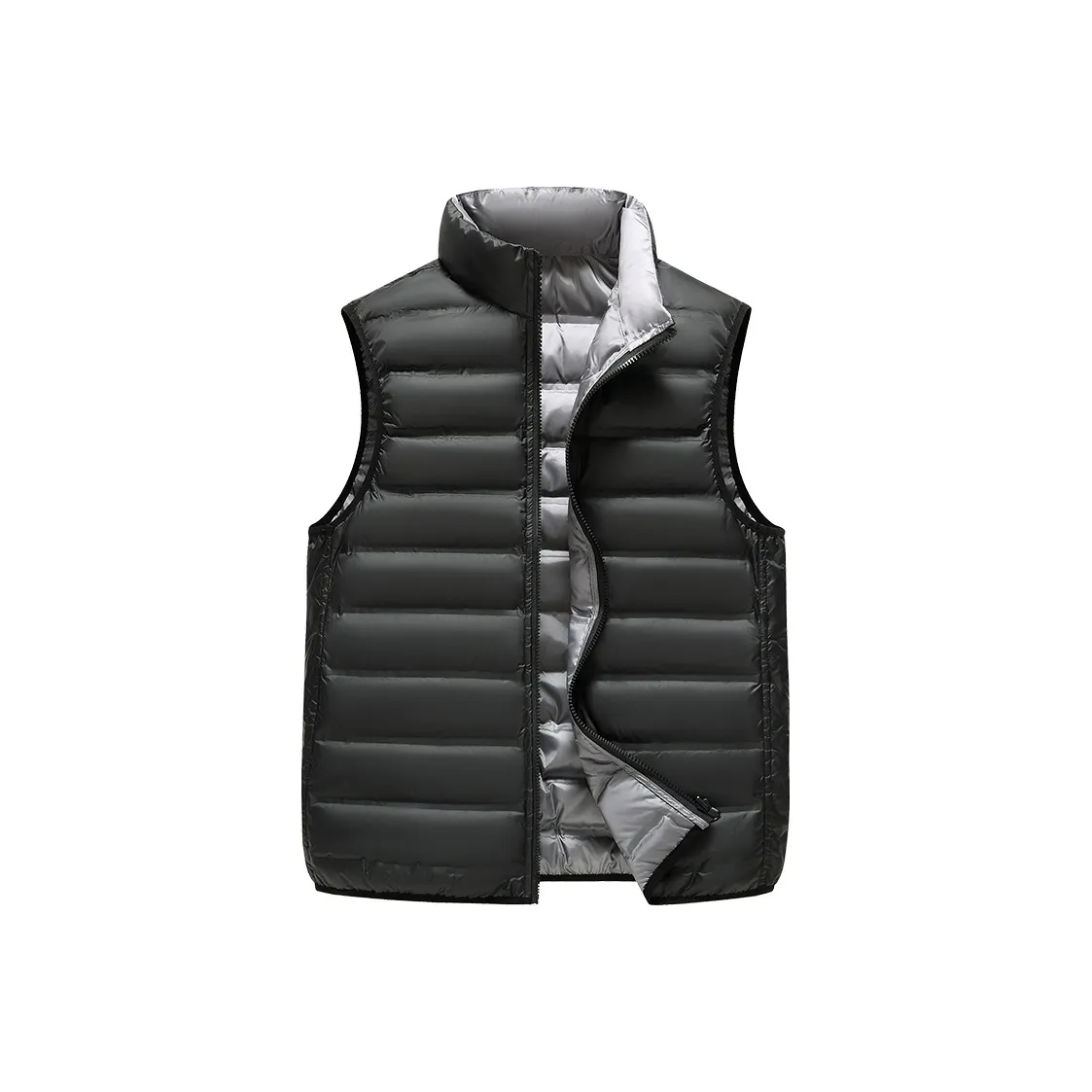 SNOW FLYING Мужской пуховый жилет черного цвета