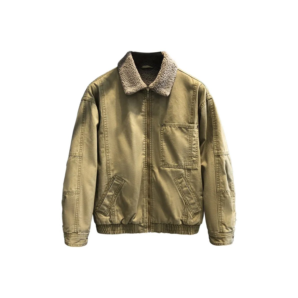 YGQPZHZ Хаки Мужские Куртки