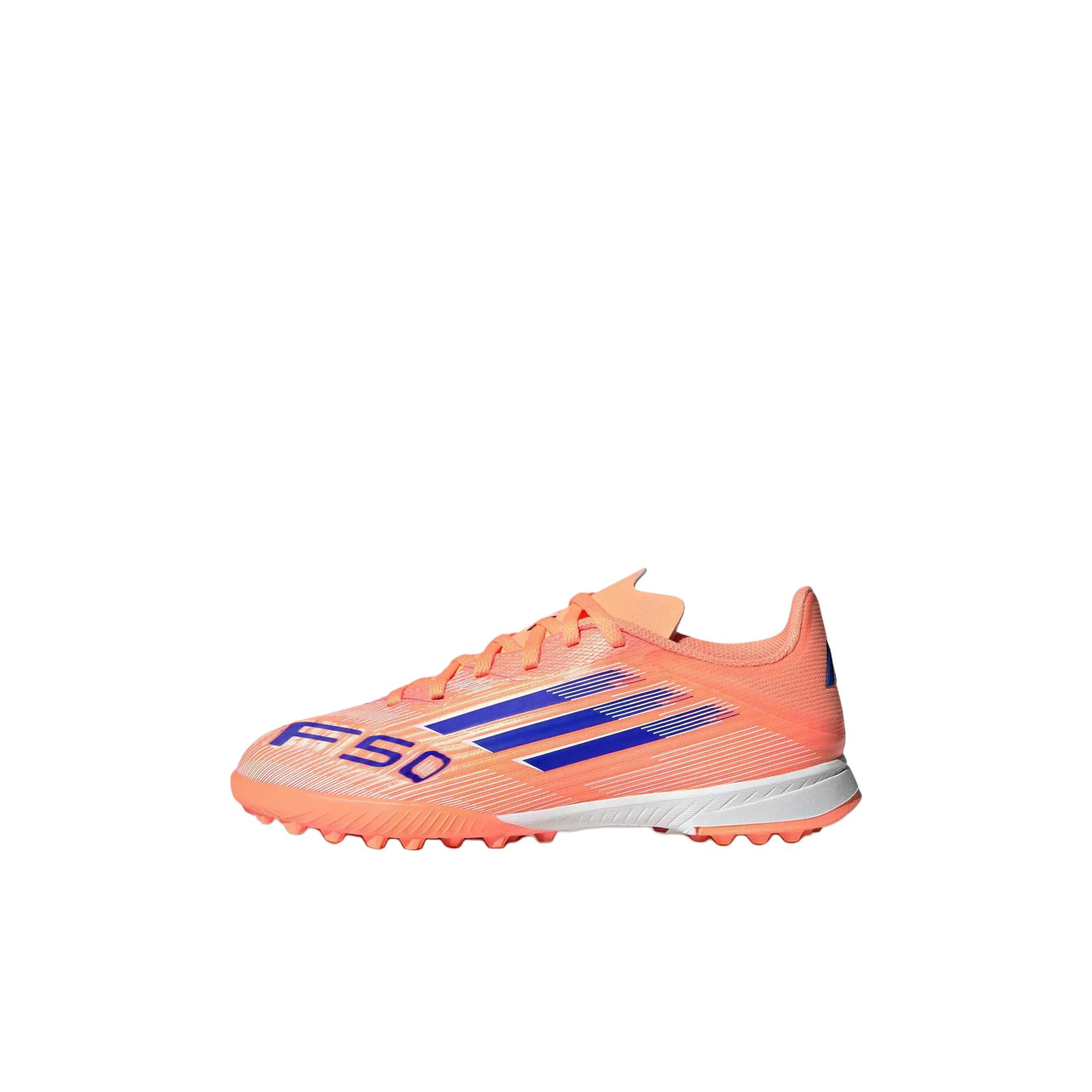 Adidas F50 League Low Топ Футбольные бутсы Апельсин Детские