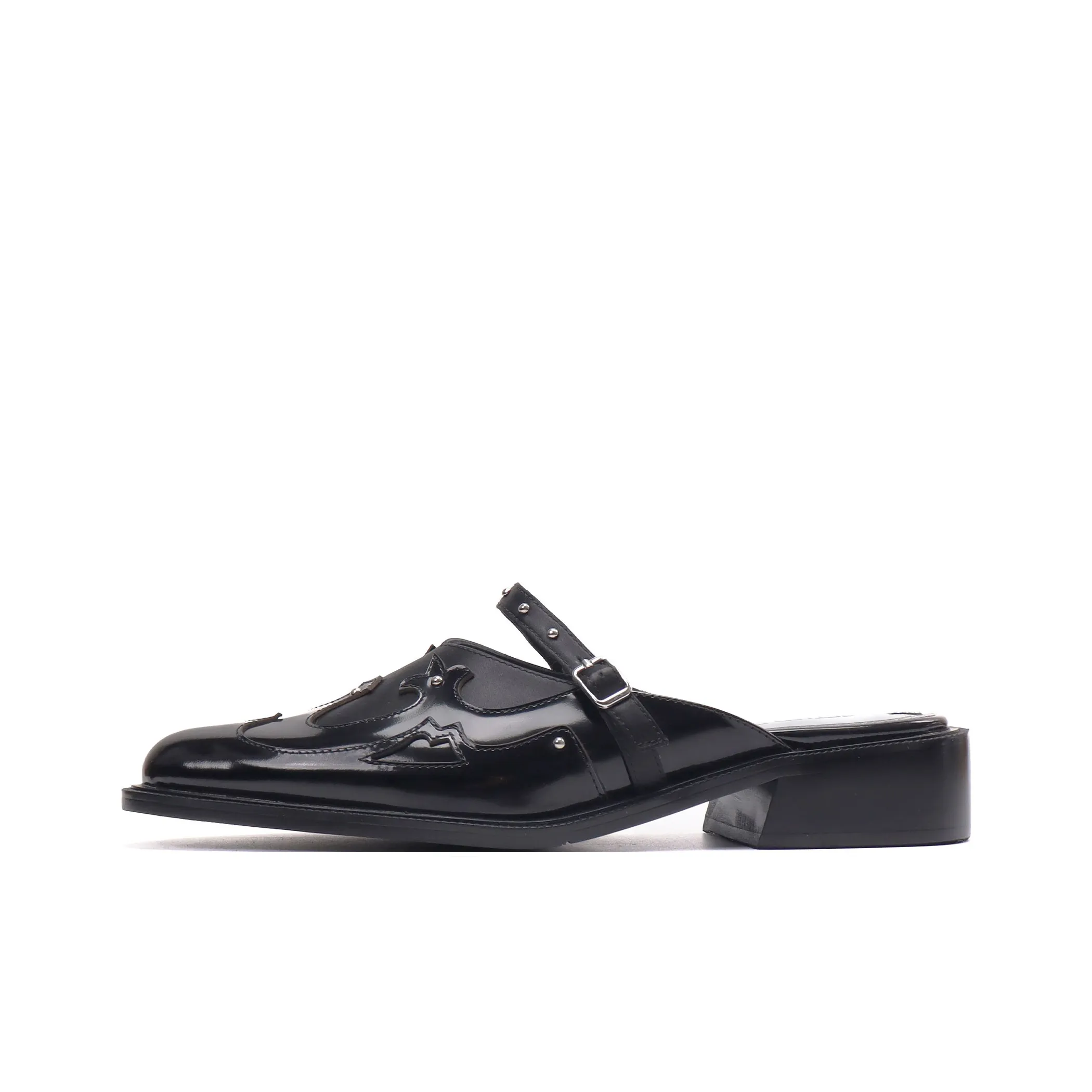 Asthershop Заклепки Нет Особенный Эффект Сандалии Тапочки Женские Черный