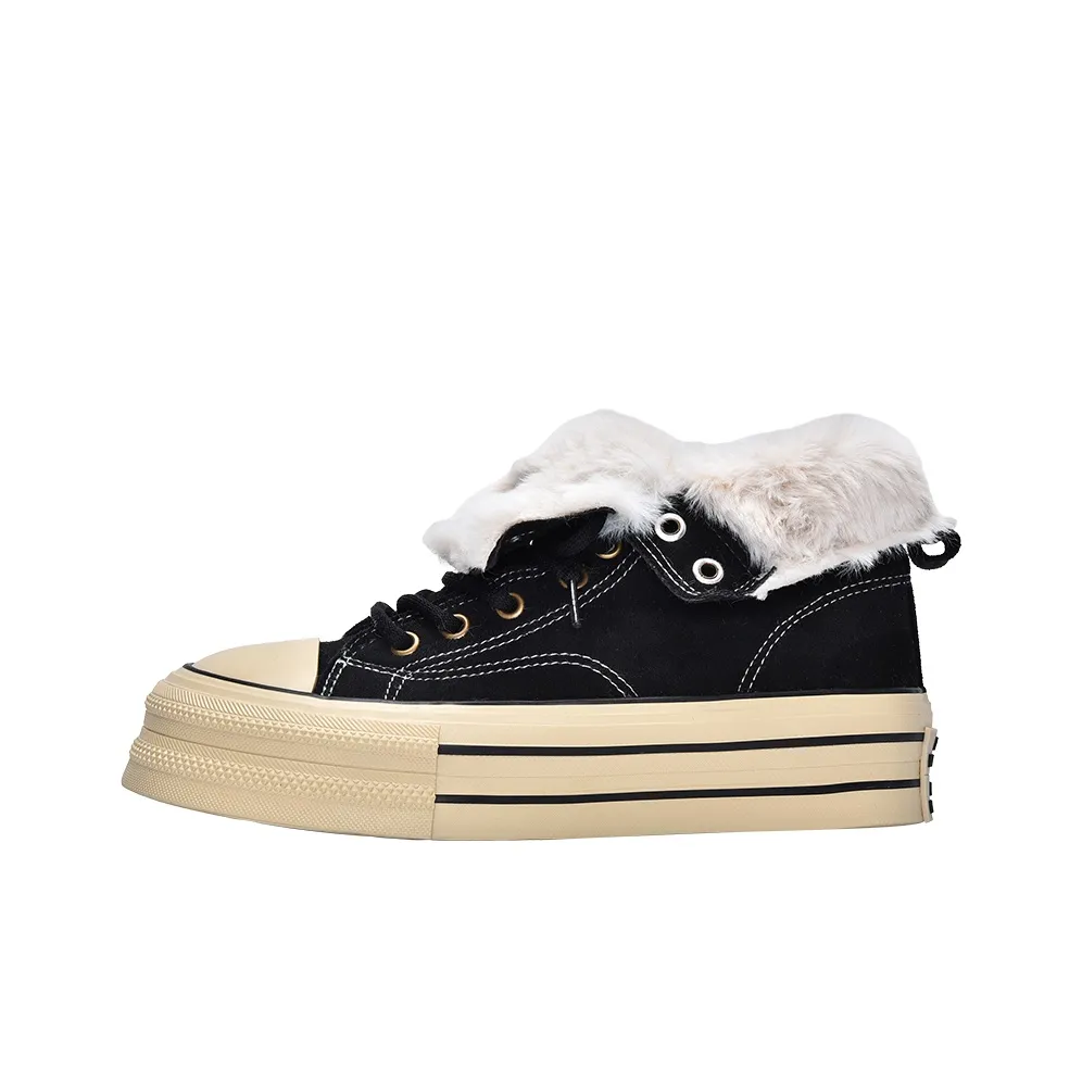 BINGO DUCK Высокие кроссовки для скейтбординга женские