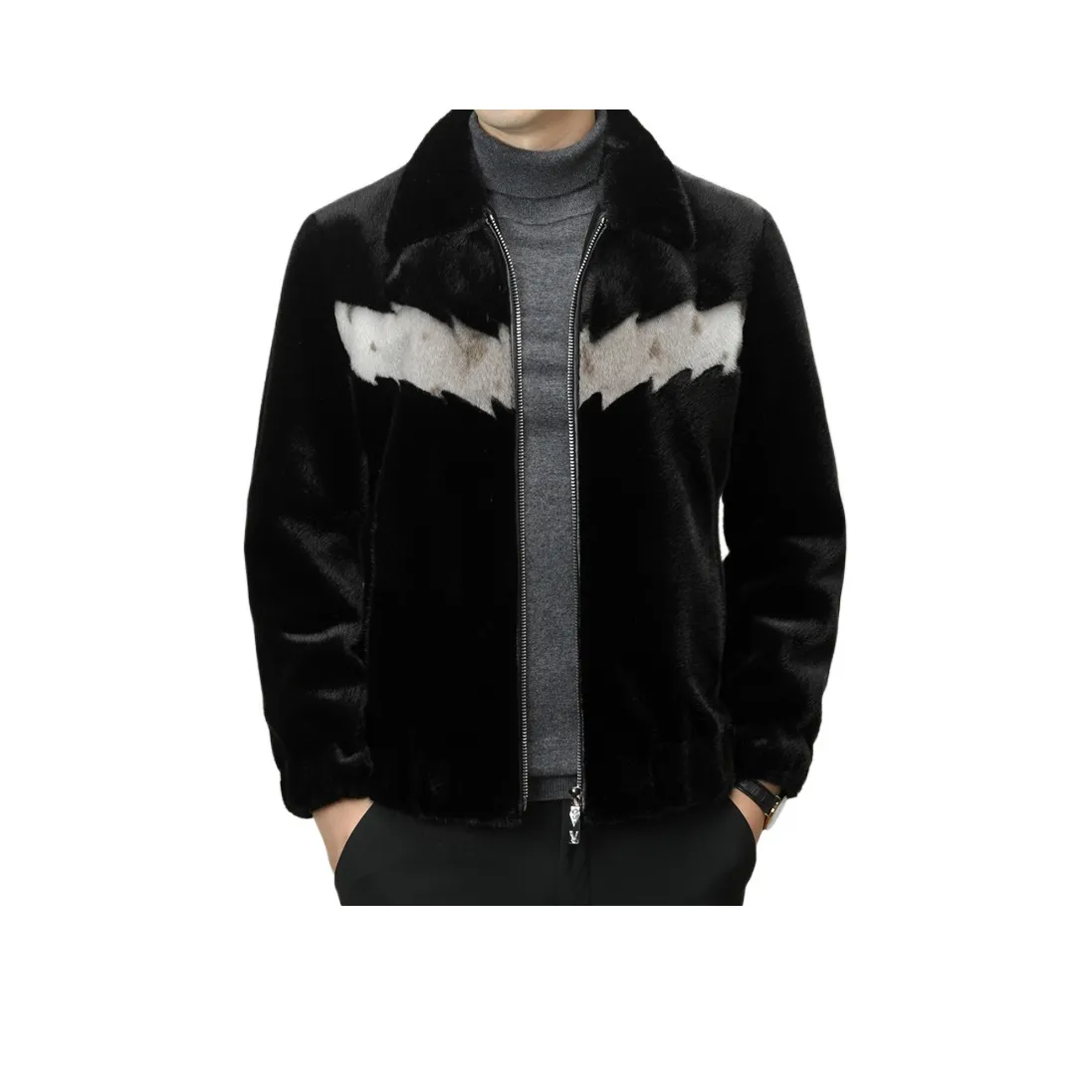 MAREA VESUVIO Черный Мужской Мех