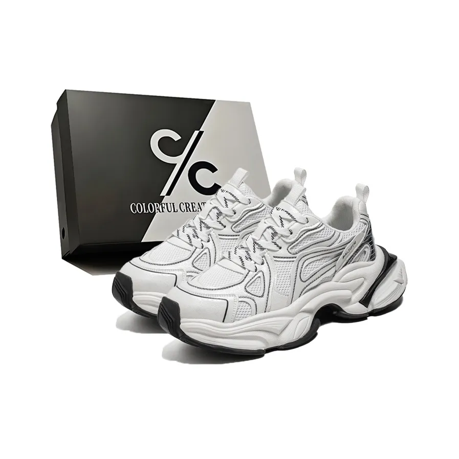 Colorful Creations Толстая подошва Низкий топ Мужской