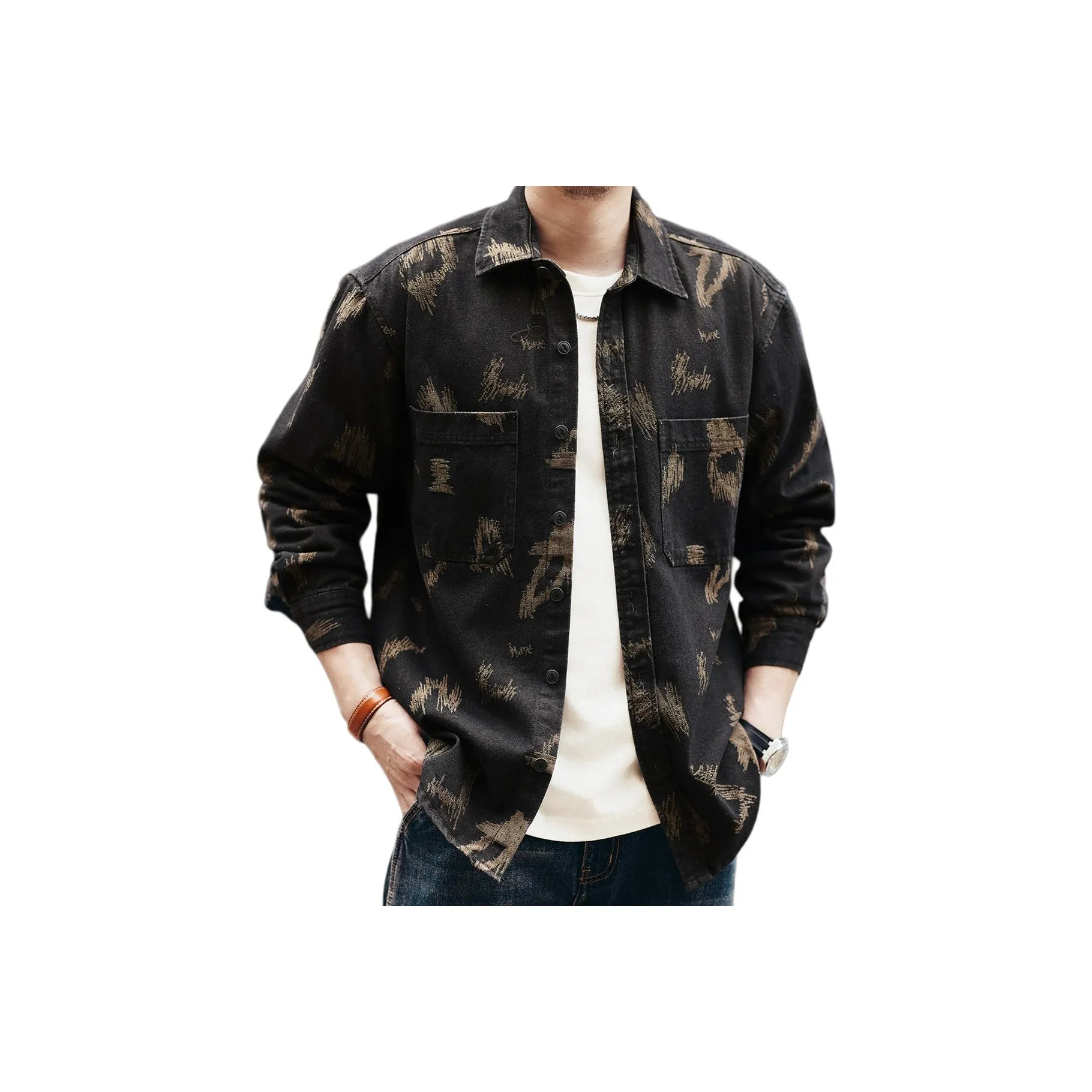 GELANLU Унисекс Рубашки