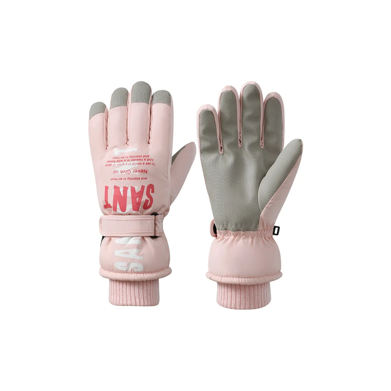 NANJIREN Утолщенные лыжные перчатки женские
