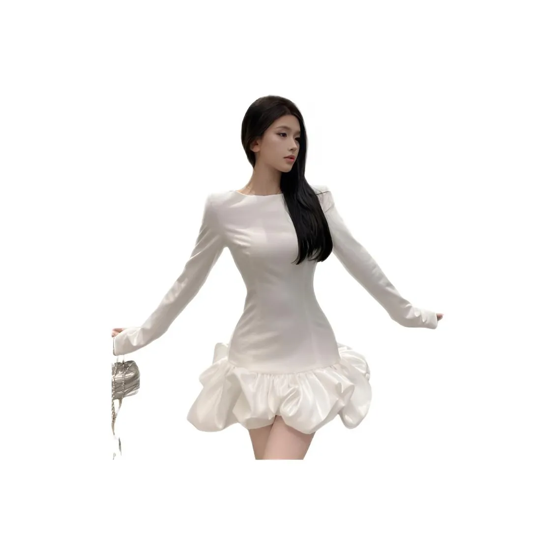 TONYBEAR Женские Короткие Платья с Короткими Рукавами