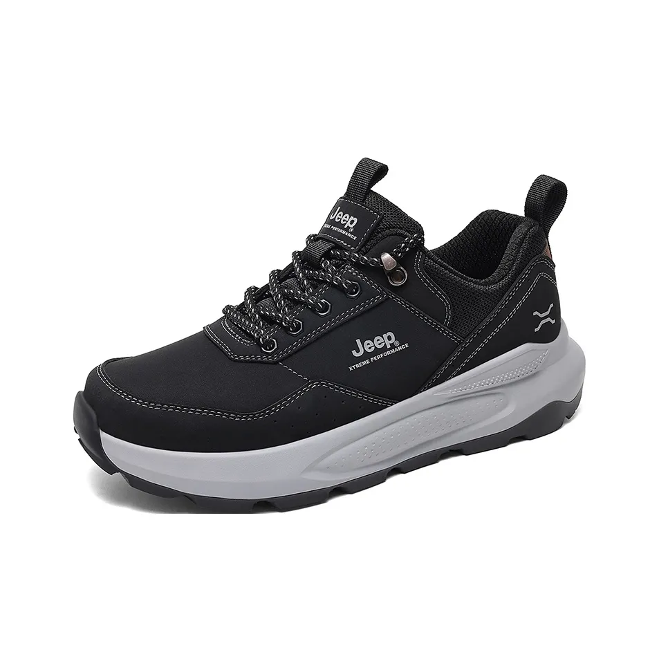 JEEP Амортизаторы Shock Abrasion Resistant Водонепроницаемый Покрытие Impact Resistant Низкий Топ Уличная обувь Мужская