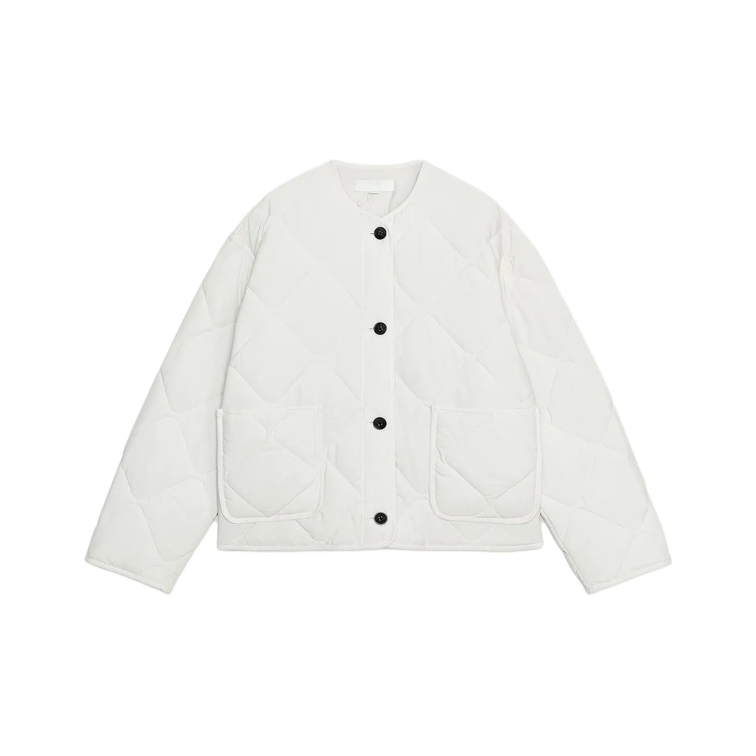 ZARA Белый Женский пуховик