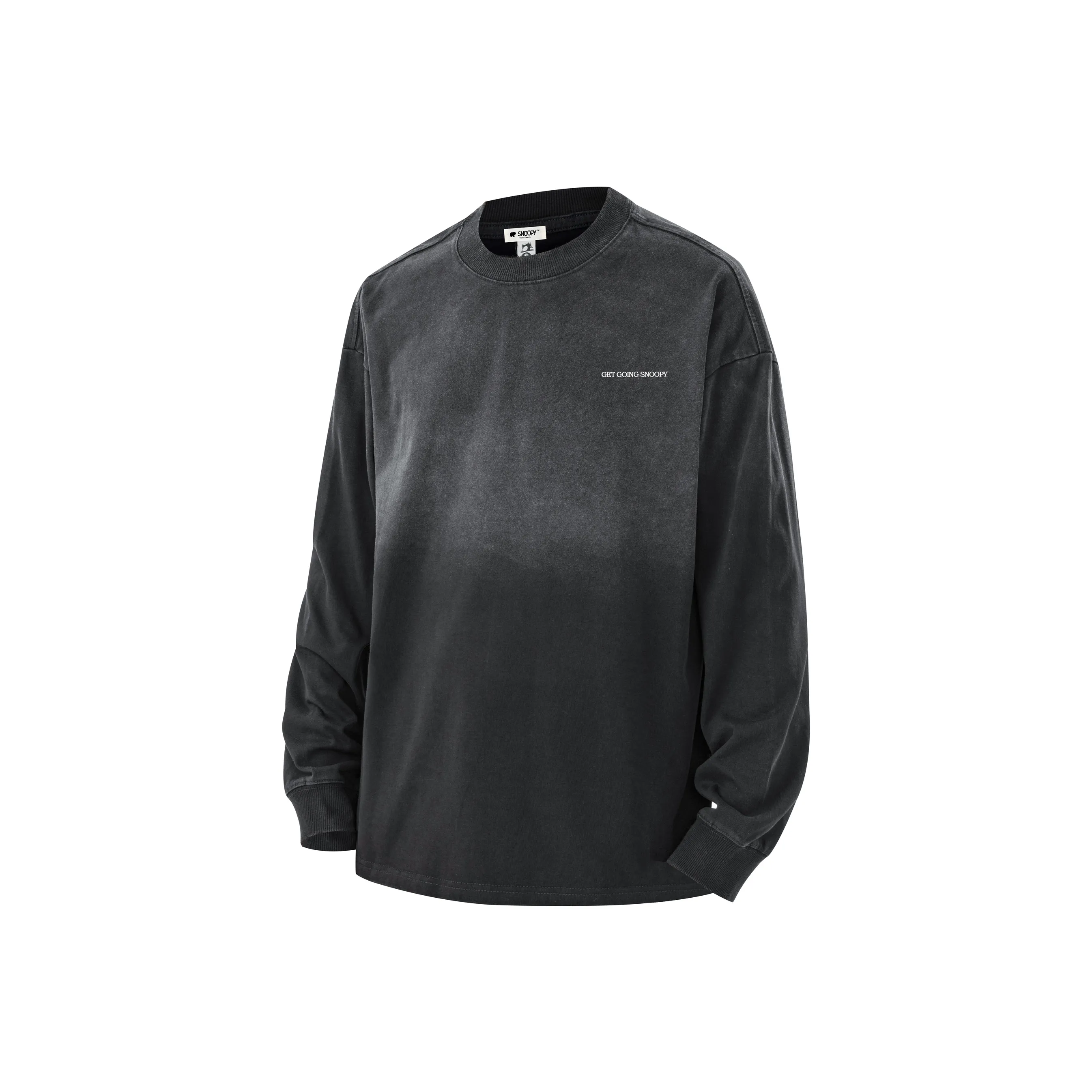 SNOOPY Длинный рукав Т-рубашка Унисекс