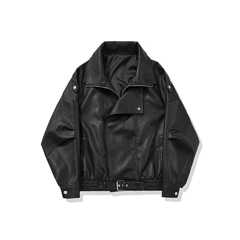 AGBG Черный Унисекс Кожаные куртки