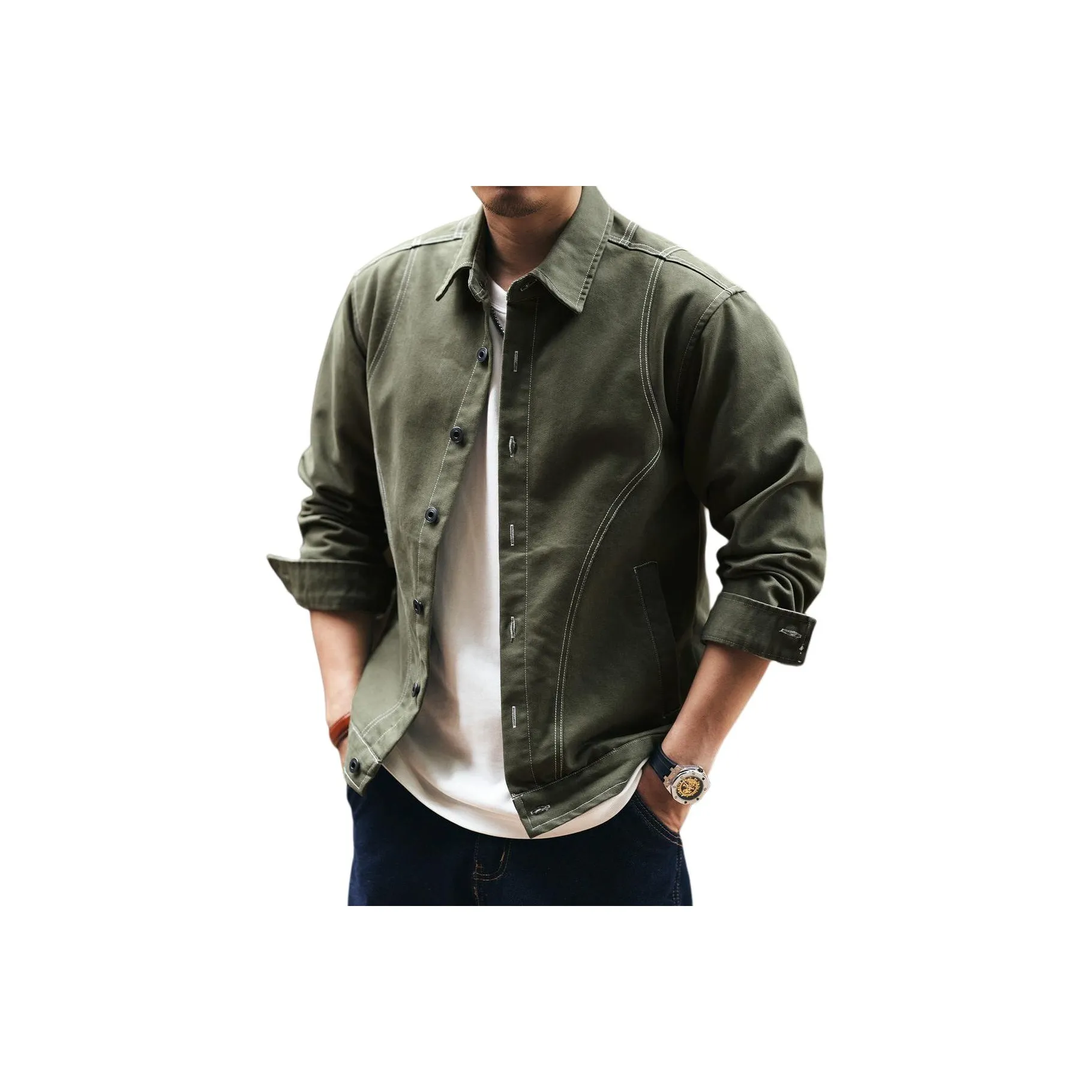 GELANLU Унисекс Джинсовые куртки