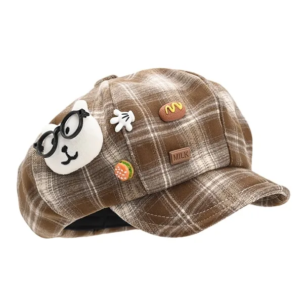 FREE RABBITⅡ Весенний Осенний Милый Мультяшный Тонкий Берет Лицо Унисекс