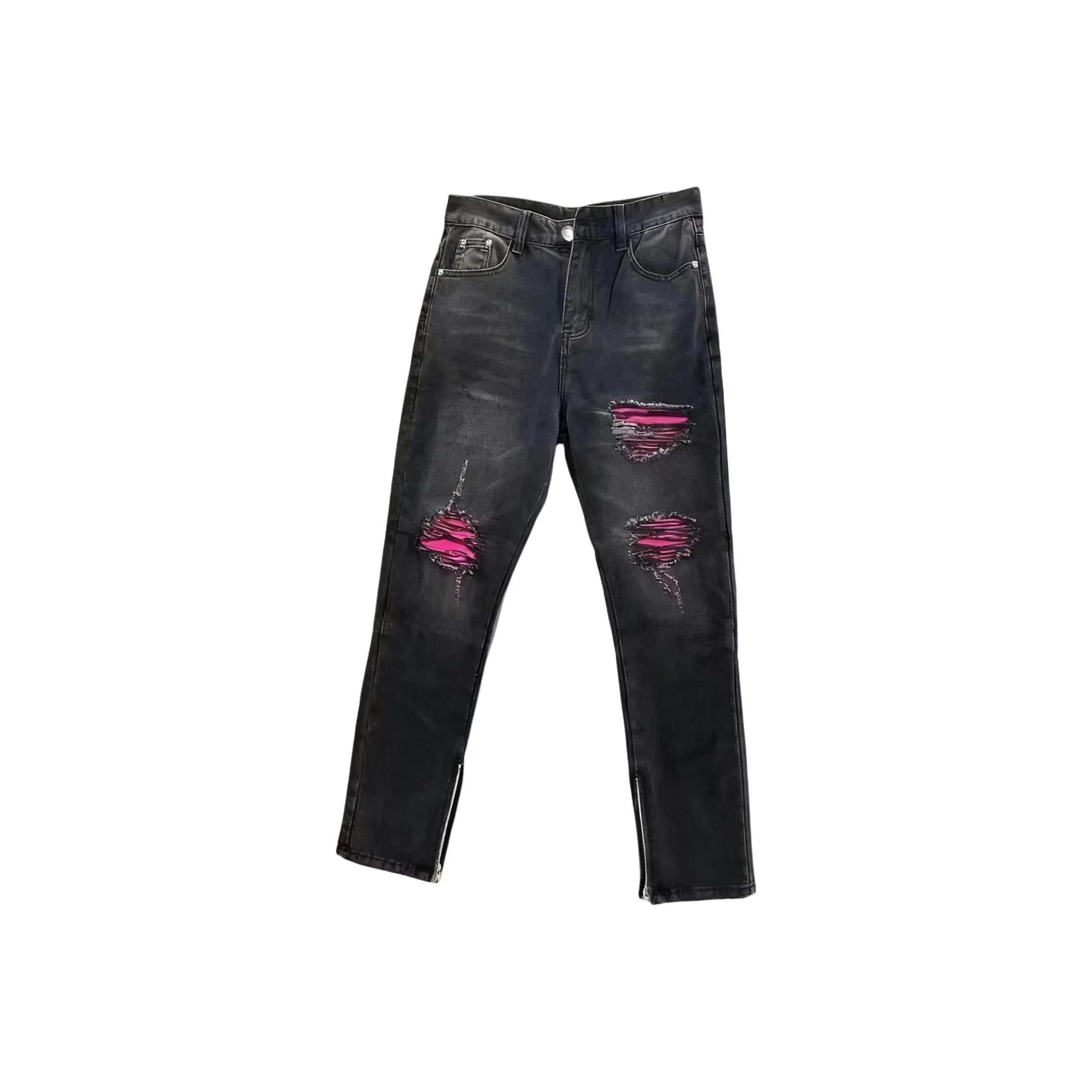 Chisportate Черные Унисекс Джинсы