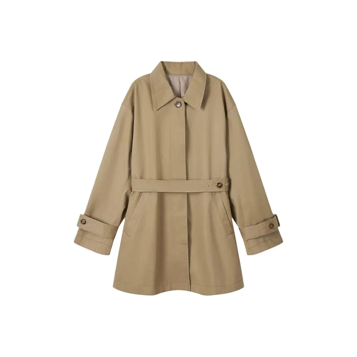 MEANALOT Хаки Женская тренч-куртка