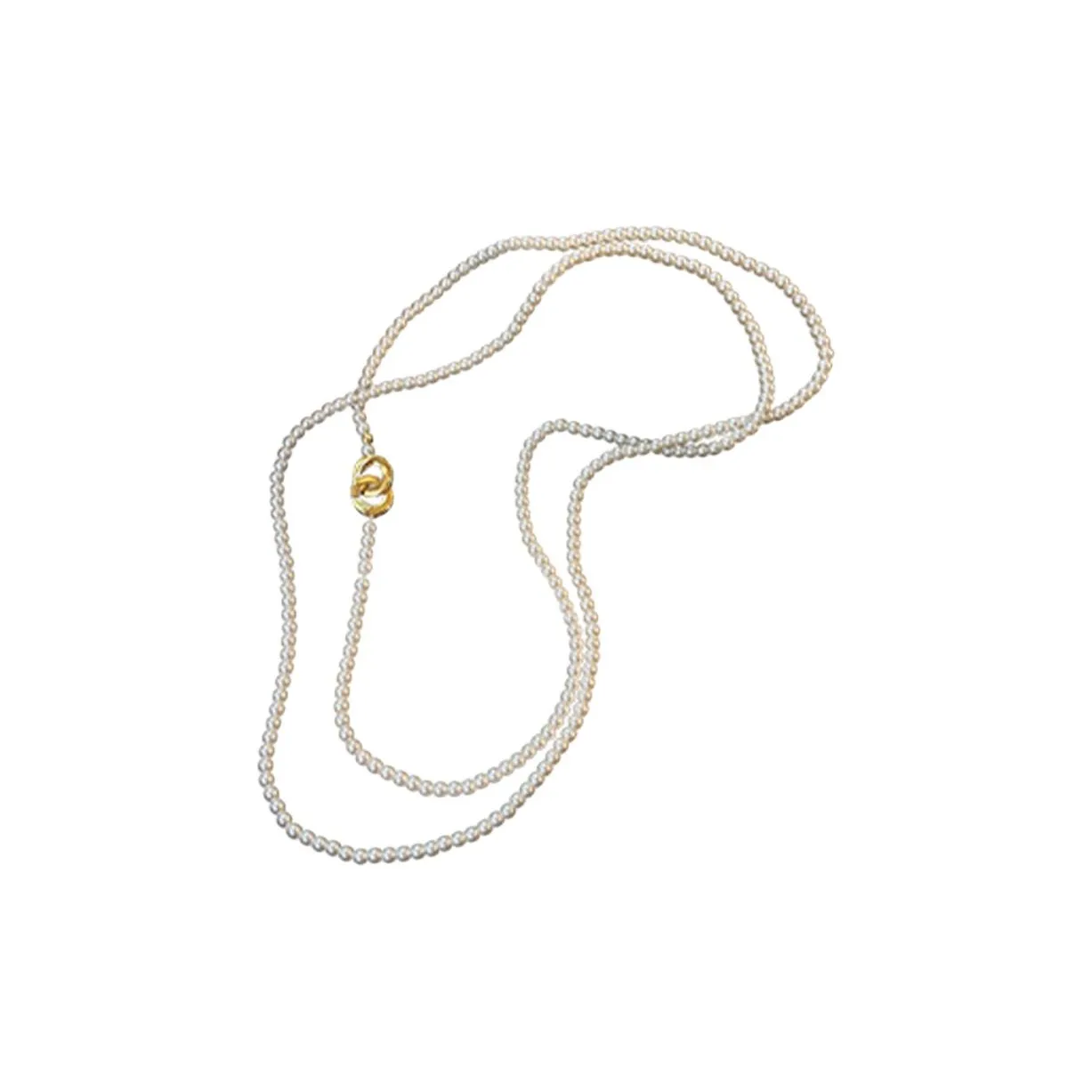 WEIJAS Золото-покрытое медное ожерелье для женщин