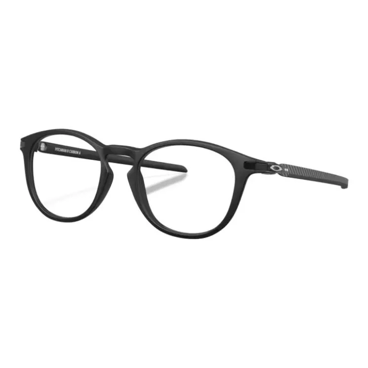 Oakley Сплав Углеродное волокно Круглый OPTICAL Очки Унисекс Чернильно-черный