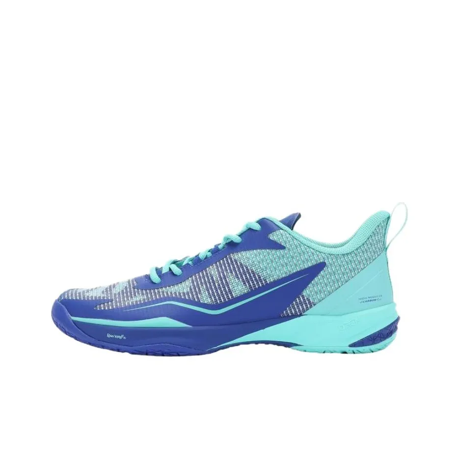 DECATHLON Дышащая Поддерживающая Обувь для Бадминтона Мужская Сапфирово-Синий