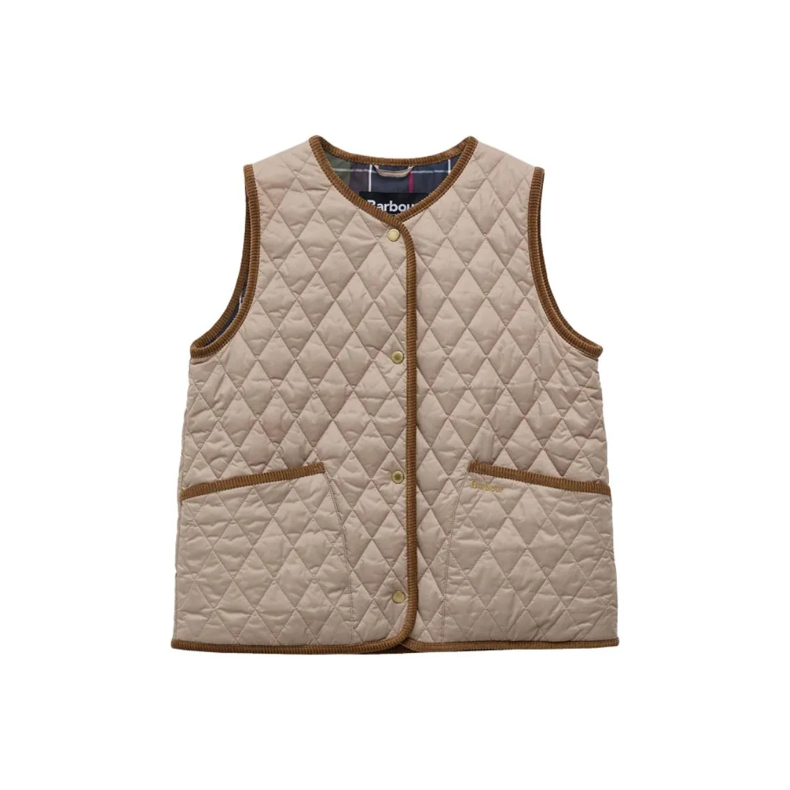 BARBOUR Светлый хаки Женские жилеты