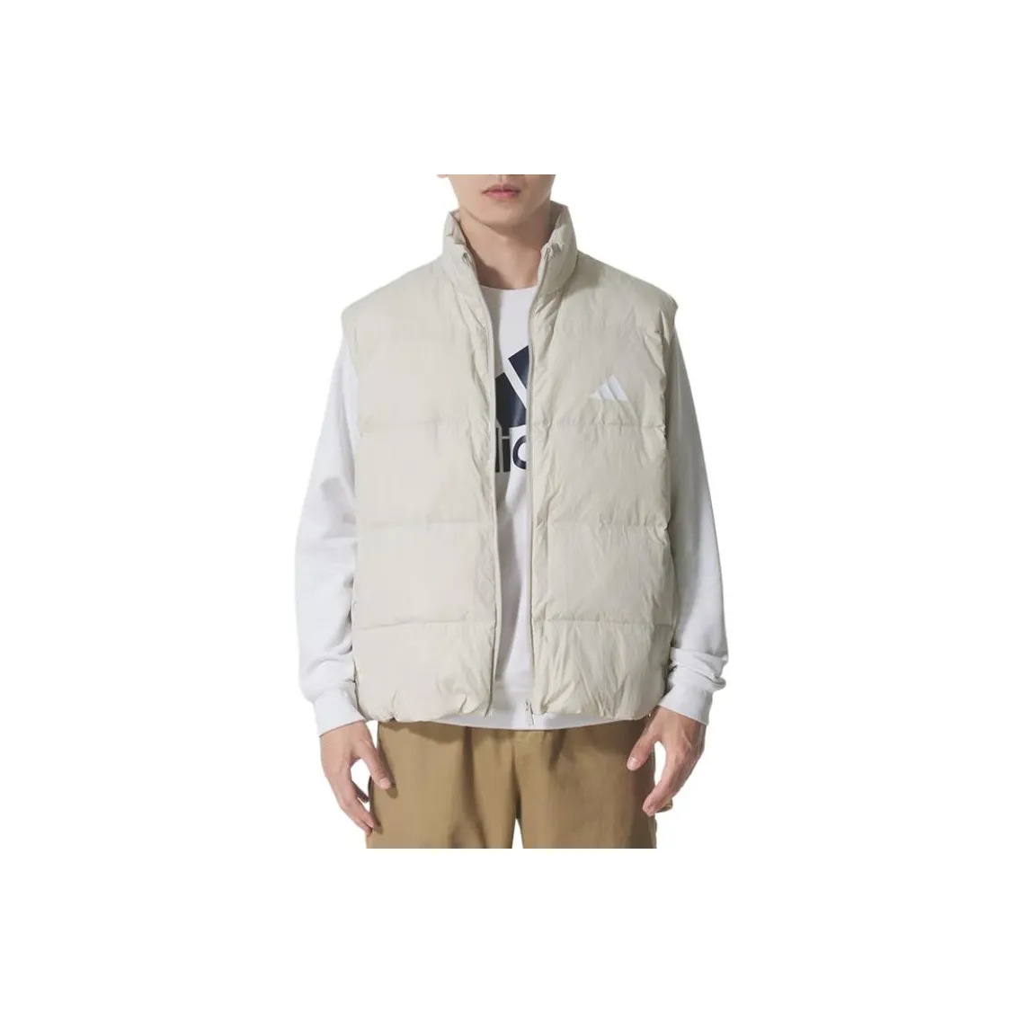 Adidas Essentials 3 Stripes Пуховый жилет Мужской