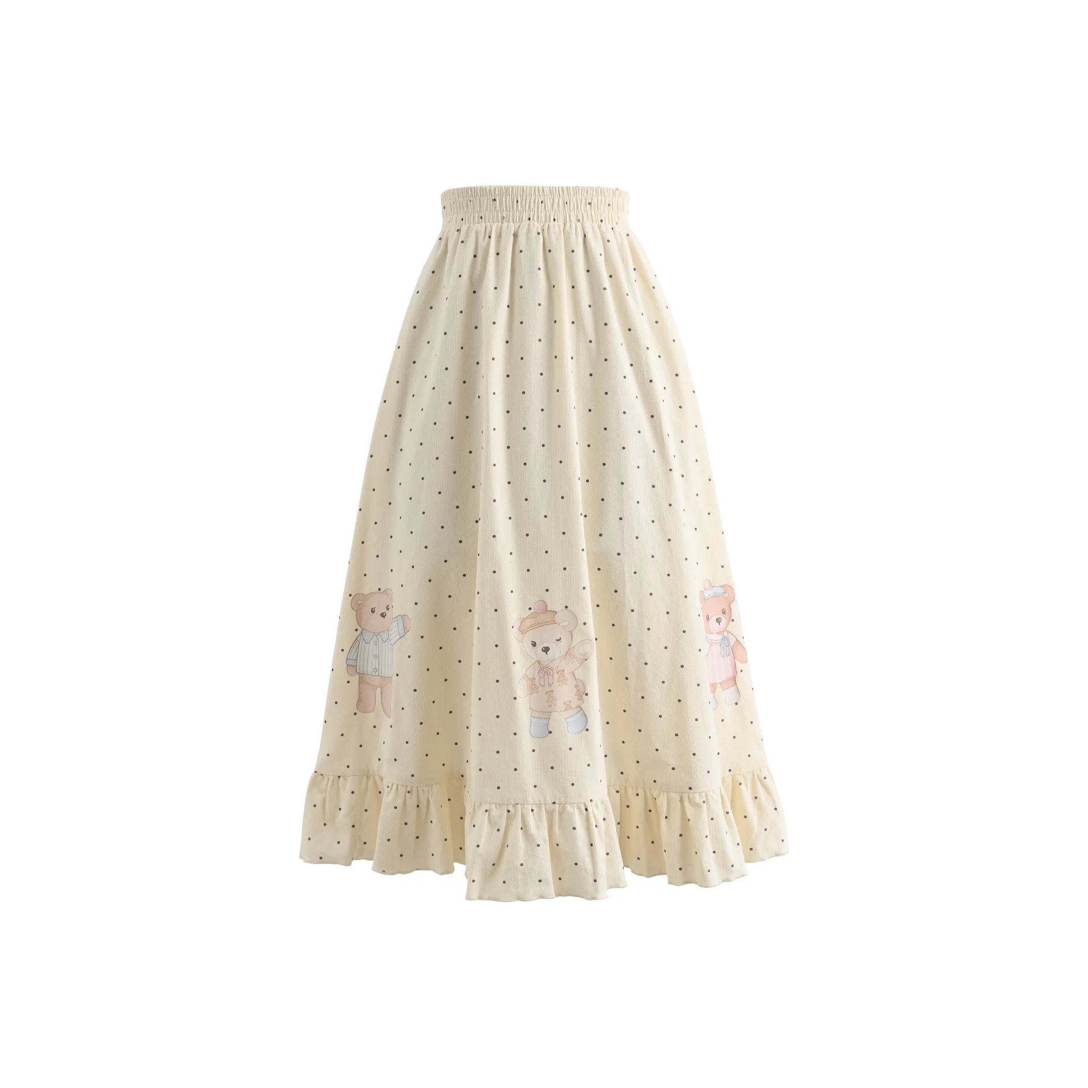 SNBL Абрикос Женские Повседневные Длинные Юбки