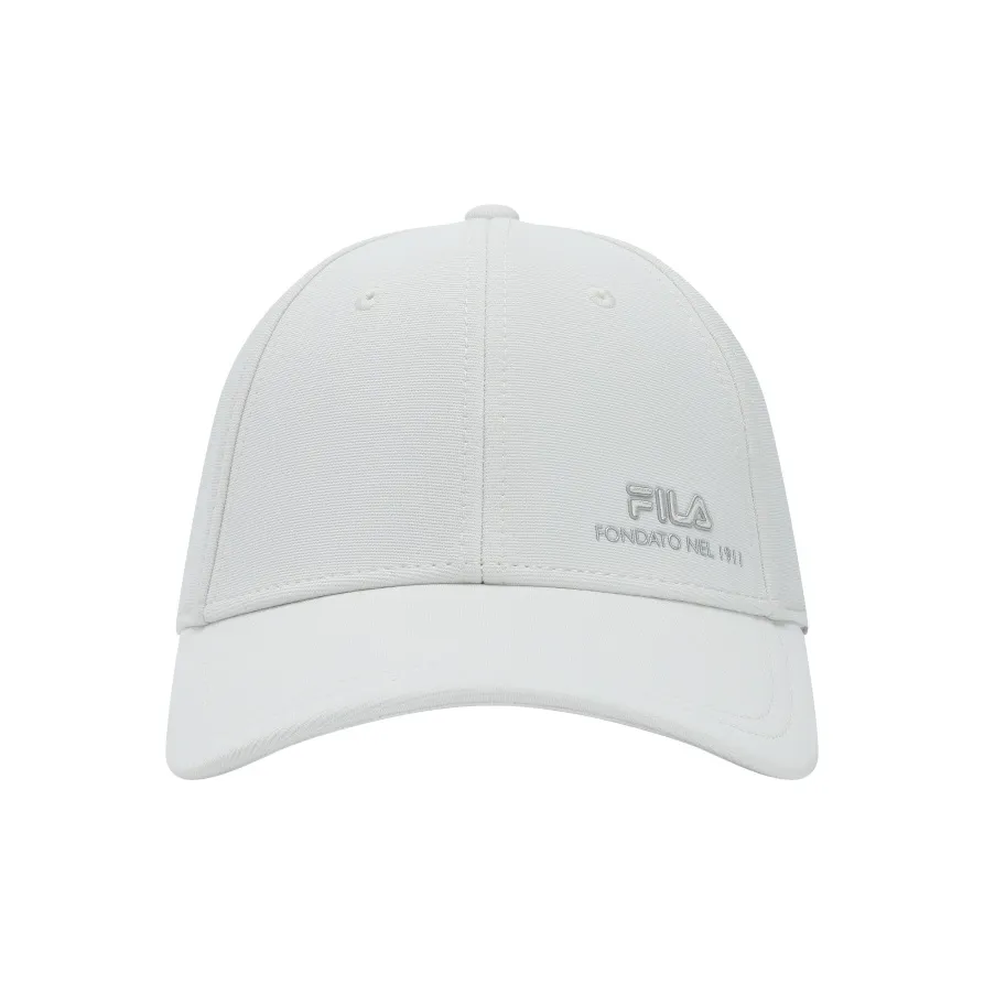 FILA Белая Полиэстеровая Кепка Унисекс Steam Белый