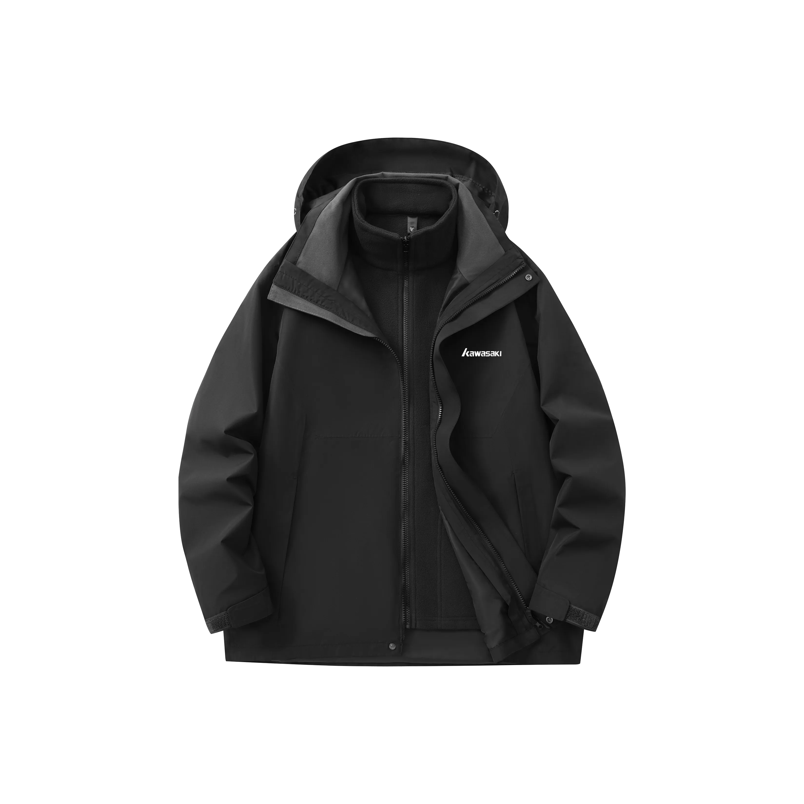 Kawasaki Поход Городская жизнь Путешествие Коммутирование Многофункциональная Ветровка Унисекс