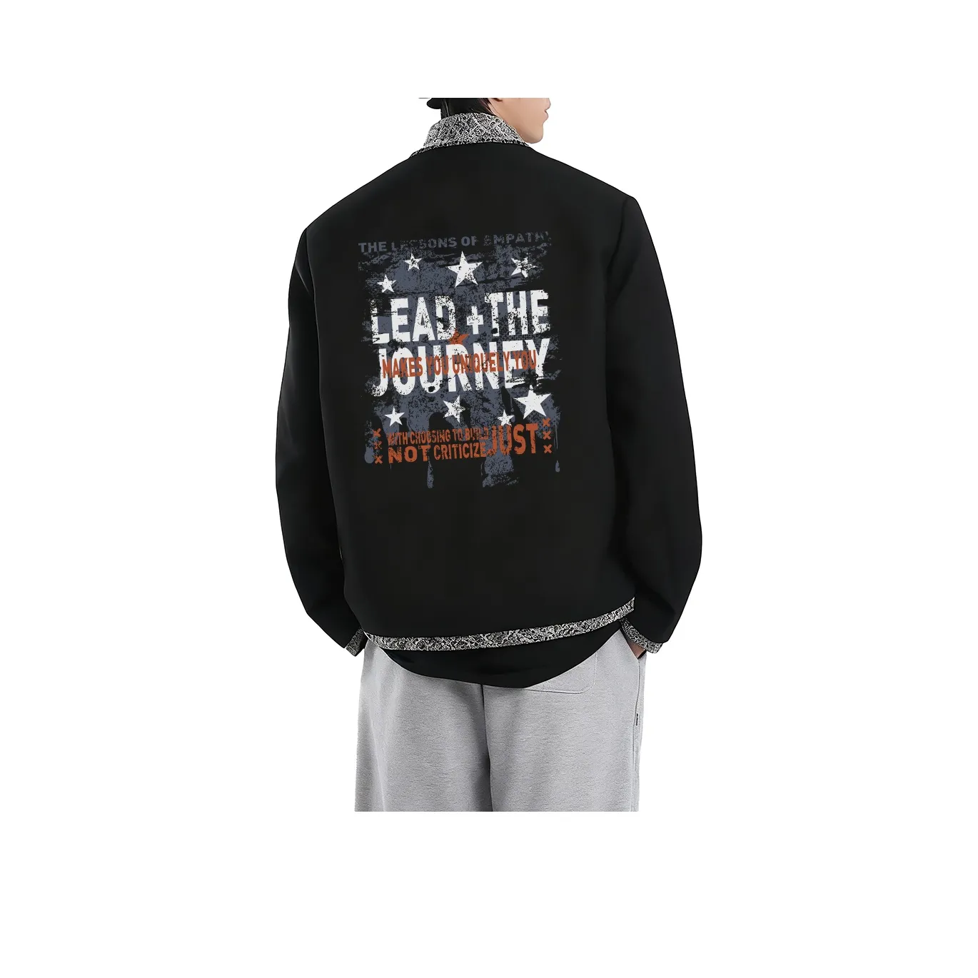 HUANQIU Черный Унисекс Куртки