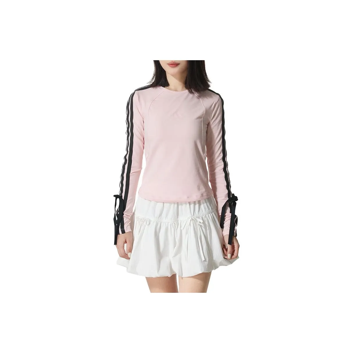 Adidas Рукав реглан T-рубашка Женская