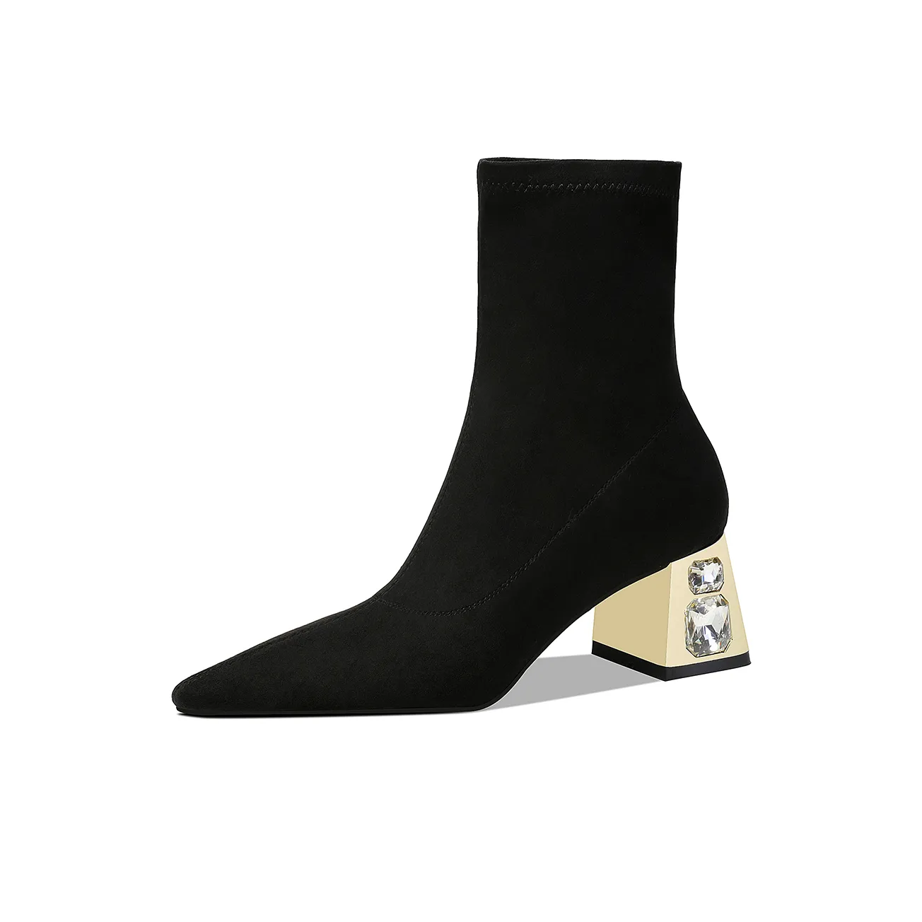 HAOYASENNU Ботильоны Black Женские