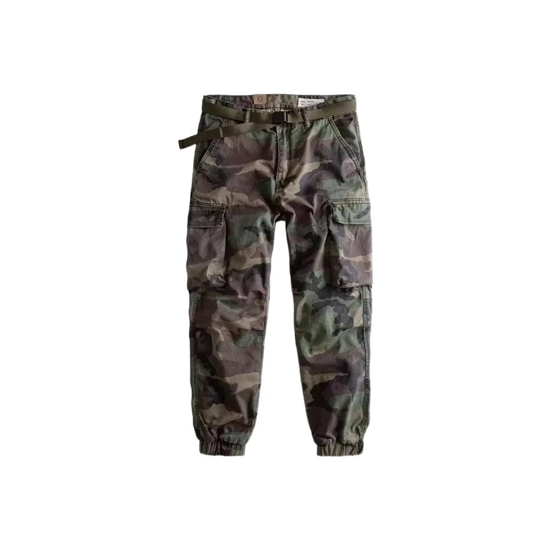 CAT'S PAW Камуфляж Унисекс Карго Брюки