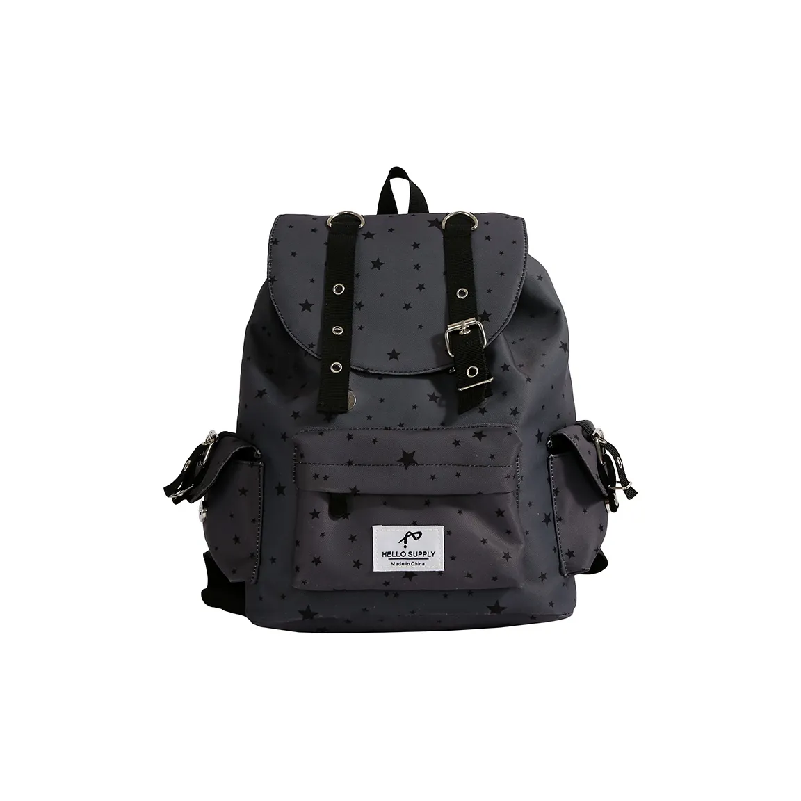 BGAY Нейлоновый рюкзак для женщин звезды гороховый узор