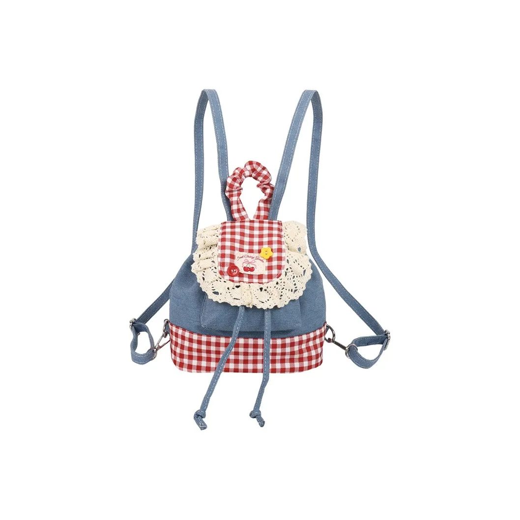 AUNG Смешанные сумки через плечо стандартный джинсовый синий красная клетка черный розовый