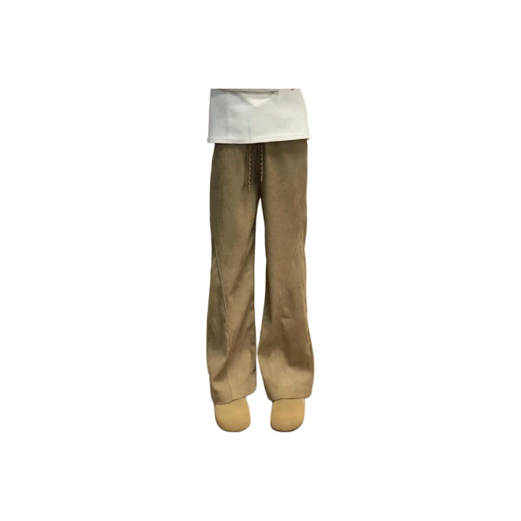 TR Хаки Унисекс Повседневные Брюки