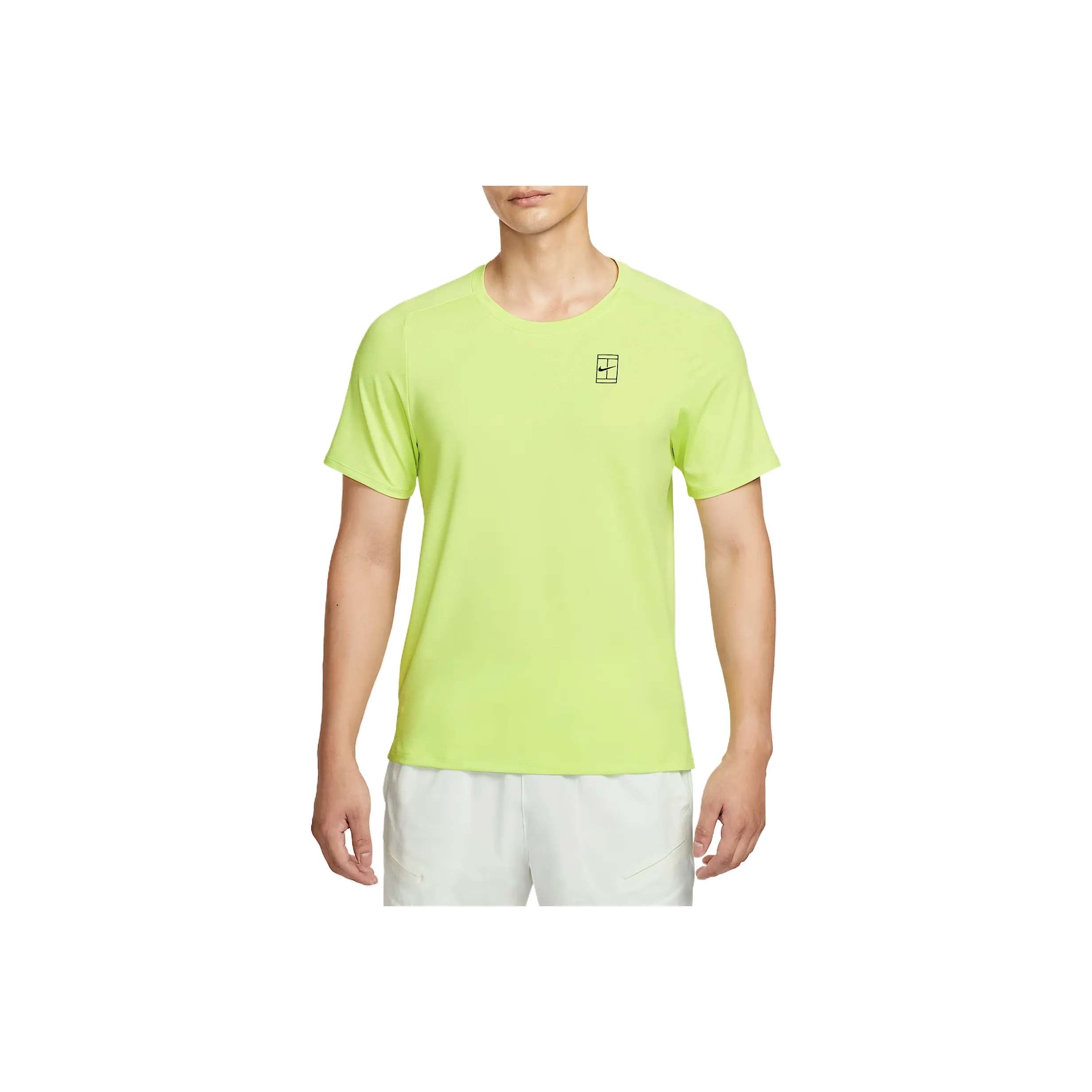 nike Зеленый Мужской теннис Топы