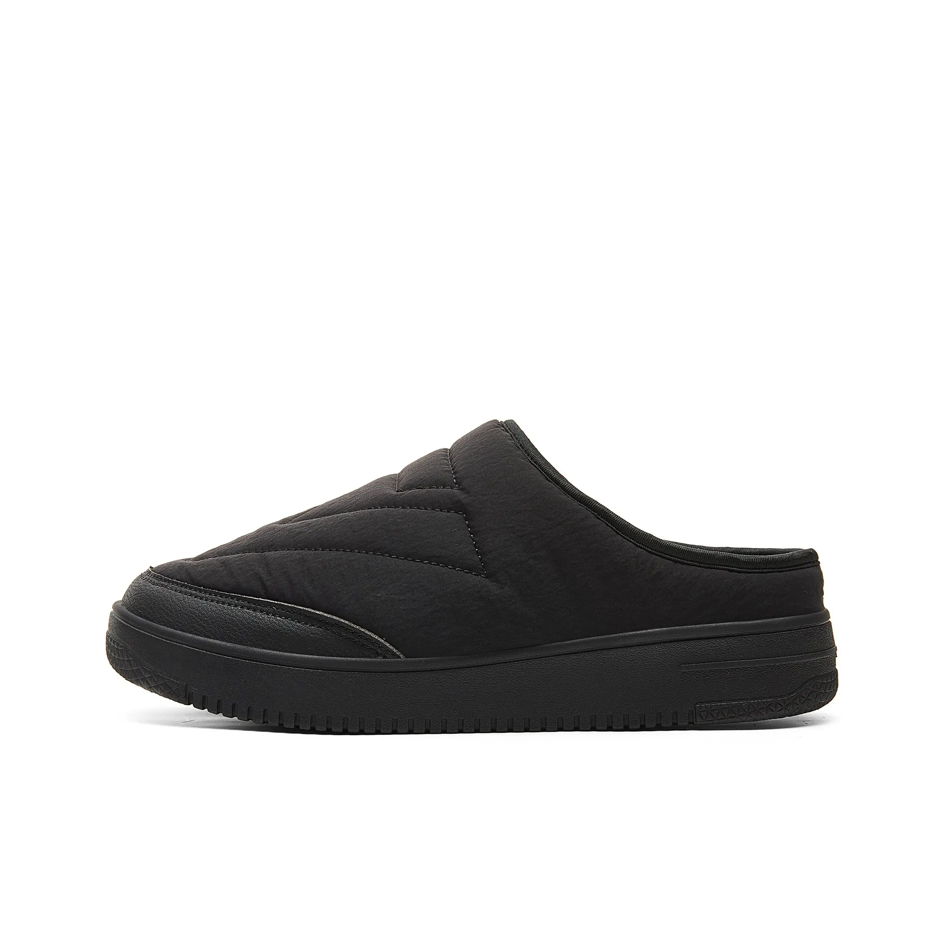 PEAK Taichi Slip-On Обувь Термическая Амортизация Увеличение Высоты Противоскользящие Низкие Кроссовки для Скейтбординга Мужские Чисто Черные