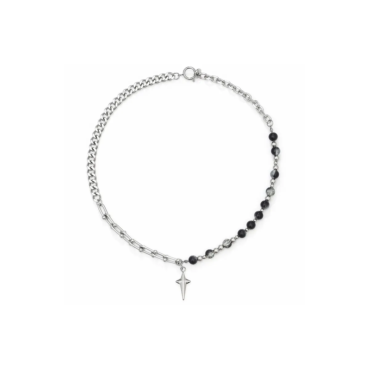 DEVILNUT Титановые стальные ожерелья унисекс