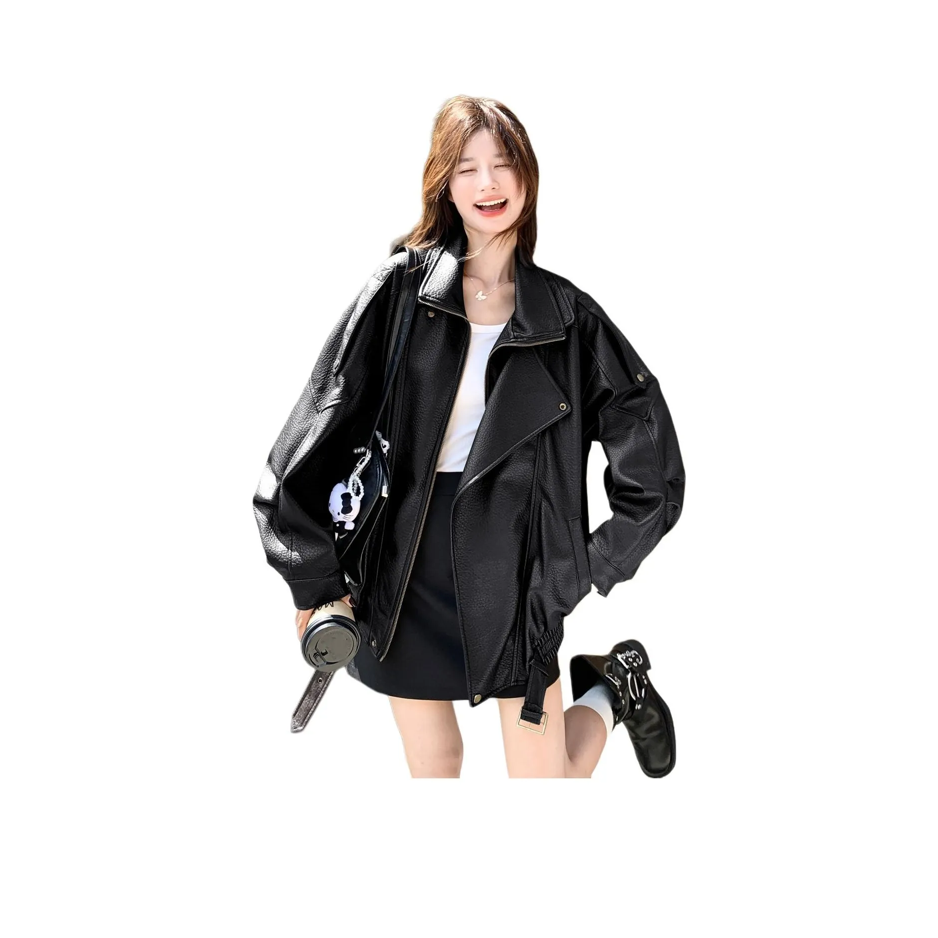 Куртка из кожи Kangaroo женская