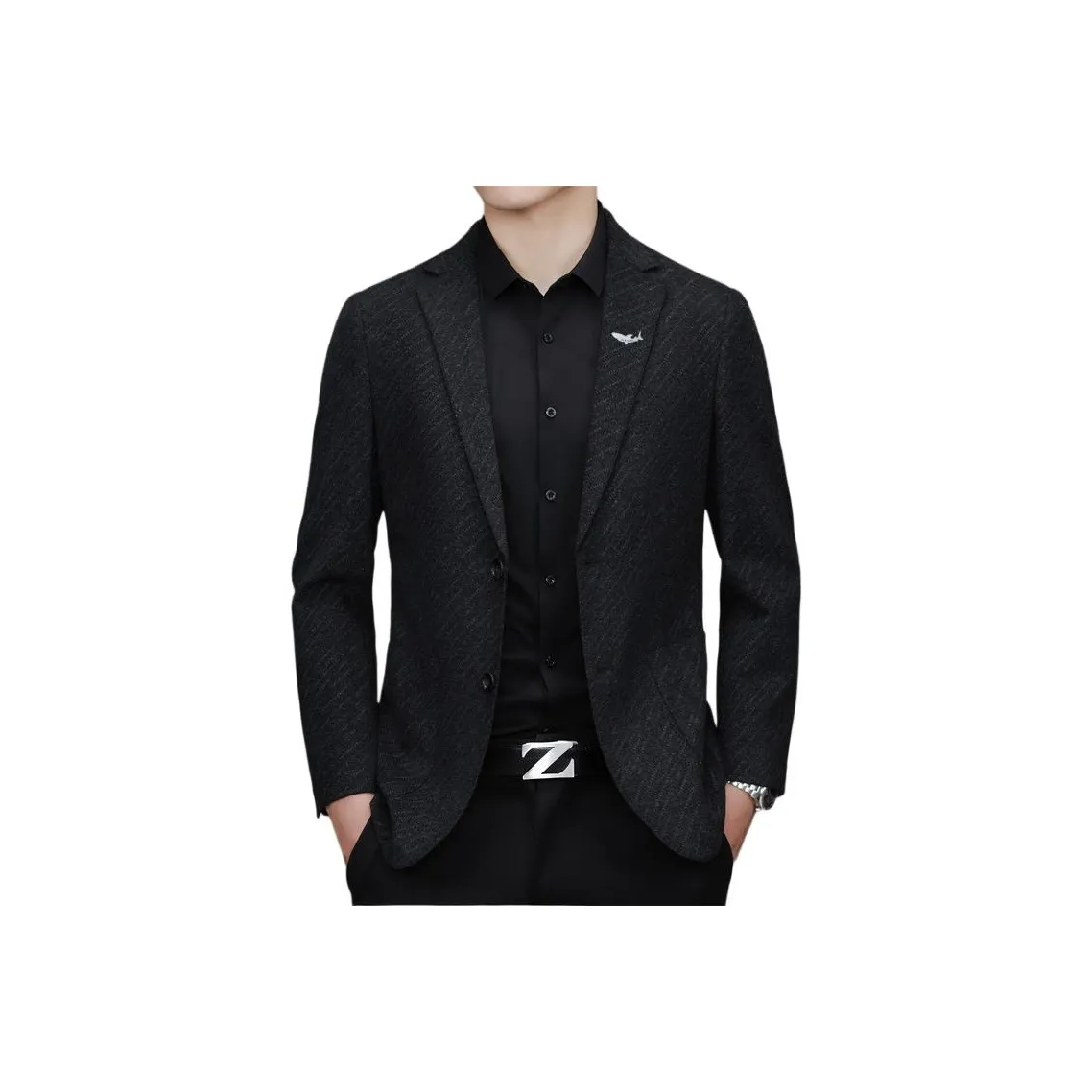 DABAISHA Черный Мужской Деловой Костюм