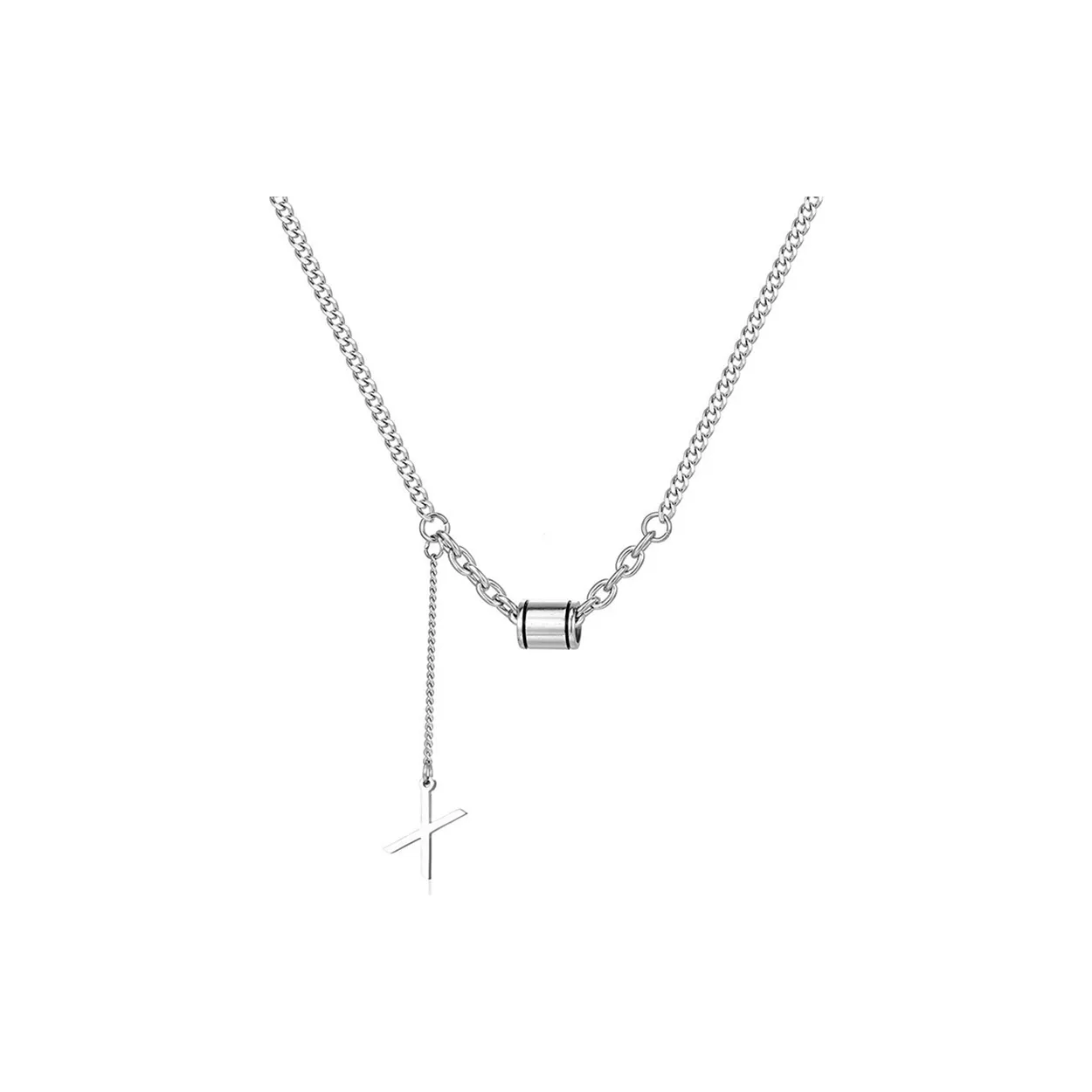 DEVILNUT Титановые стальные ожерелья унисекс